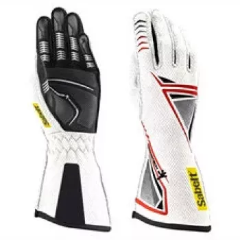 Sabelt G39 luvas de sim racing - tamanho M, branco