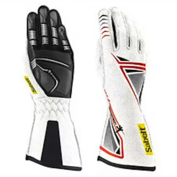 Sabelt G39 luvas de sim racing - tamanho XL, branco