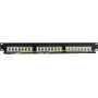 DS-IT painel de patch CAT 5e FTP 24 portas para montagem em rack 19