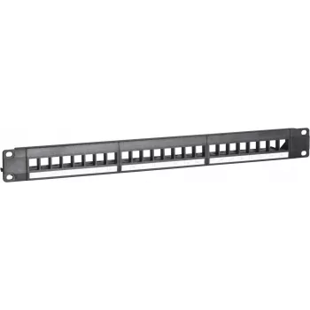 DSIT painel de patch keystone UTP, 24 portas não equipado, 1U montagem em rack 19