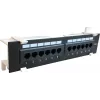 DSIT painel de patch CAT 5e para montagem na parede 12 portas UTP