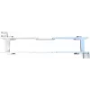 DSIT painel de patch CAT 5e para montagem na parede 12 portas UTP