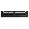 DS-IT painel de patch CAT 6 para parede, 12 portas UTP (DS-Patch6-12UTP-WM)
