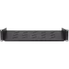 DSIT DS-FH2U300 prateleira fixa 2U para armários de parede de 450 mm de profundidade, 300 mm de profundidade, preto