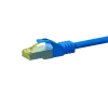 DSIT Cat.7 S/FTP PiMF Cabo de rede RJ45, 0,5 m, Azul