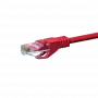 Cabo de rede DSIT CAT 6 U/UTP 10m vermelho CCA (DC-C65-100)