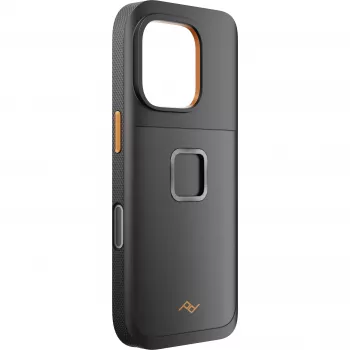 Capa Peak Design Mobile GNAR para Apple iPhone 16 Pro, preta (M-MX-BU-BK-1)