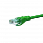 Cabo de rede DSIT CAT5e U/UTP, 0,50 m, verde, 100% cobre (DC-53-005)