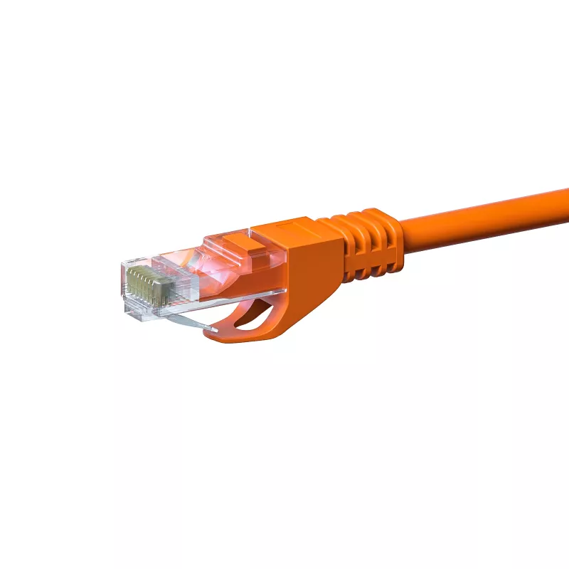 Cabo de rede DSIT DC-56-300 CAT5e U/UTP, 30 m, laranja, 100 % cobre