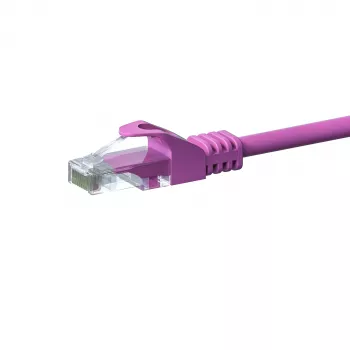 Cabo de rede DSIT CAT5e U/UTP, 50 m, rosa, 100% cobre (DC-59-500)