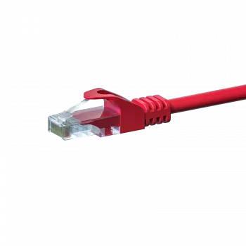 Cabo de rede DSIT DC-C55-020 CAT5e U/UTP, 2 m, vermelho, CCA