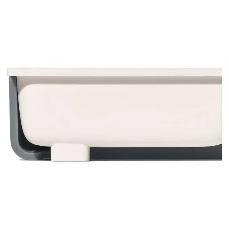 Tapete de escorrimento em silicone para louça OXO Good Grips, cinzento