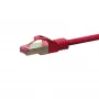 Cabo de rede DSIT CAT 6 LSOH - S/FTP - 15 metros - vermelho (DC-S65-150)