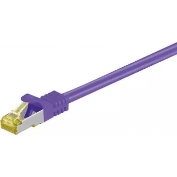 Cabo de rede DSIT RJ45 S/FTP PiMF com cabo CAT 7 violeta - cabo - rede