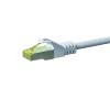 Cabo de rede DSIT RJ45 S/FTP PiMF com cabo CAT 7 branco - 3m
