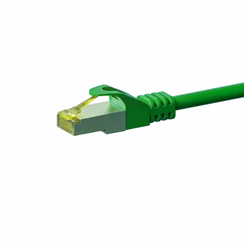Cabo de rede RJ45 DSIT S/FTP PiMF com cabo bruto CAT 7, 5 m, verde (DC-73-050)