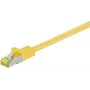 Cabo de rede DSIT RJ45 S/FTP (PiMF) Cat.7, amarelo, 7,5 m (DC-77-075)