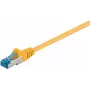 Cabo de rede DSIT CAT 6a LSOH - S/FTP - 2m - amarelo (DC-6A7-020)
