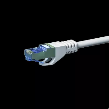 Cabo de rede DSIT CAT 6a LSOH - S/FTP - 3 metros - branco (DC-6A2-030)