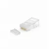 Fichas de rede DSIT UTP RJ45 CAT6 para cabos flexíveis - pack de 10