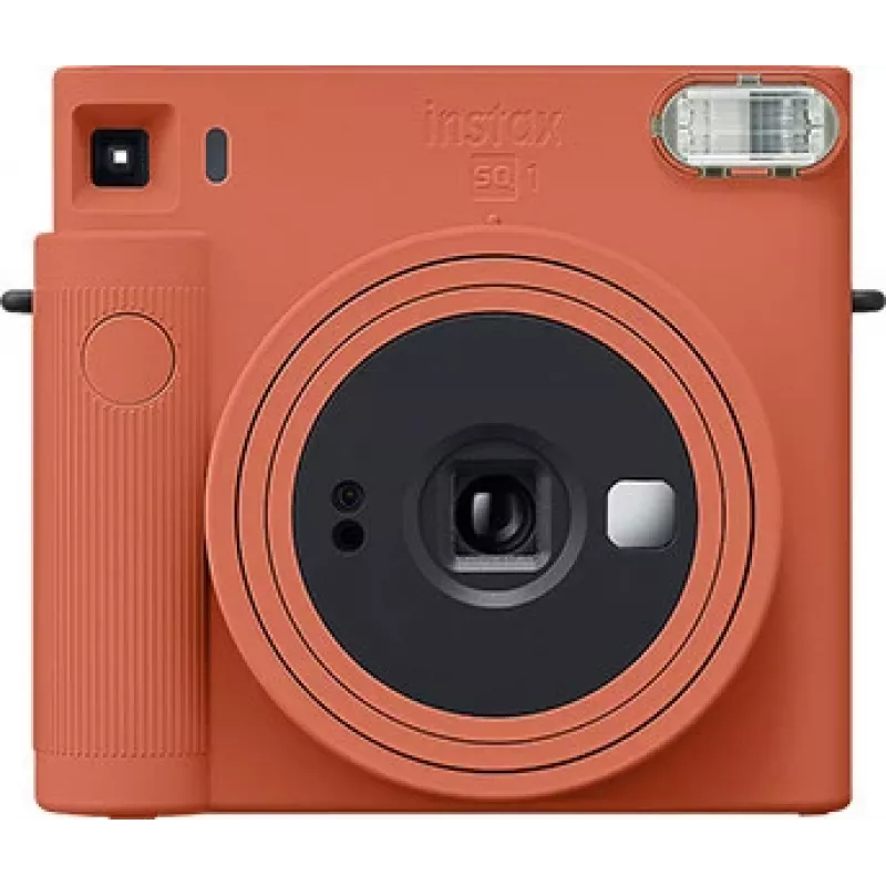 Fujifilm Instax Square SQ1 câmara instantânea, laranja terracota, com filme (70100148679)