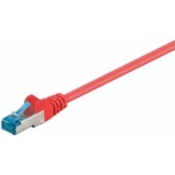 Cabo de instalação de rede DSIT CAT 6a S/FTP LSOH 50m vermelho