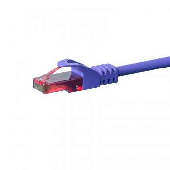 Cabo de rede DSIT DC-68-002 CAT6 U/UTP, 0,25 m, violeta, 100 % cobre