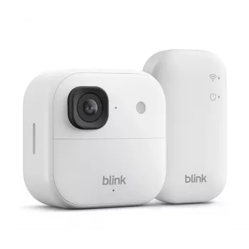Amazon Blink Outdoor 2K+ câmara de segurança sem fios, branca (B0F95XWPJ2)