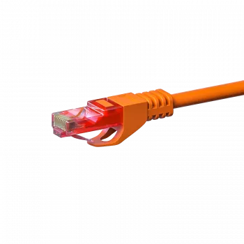 Cabo de rede DSIT CAT6 100% cobre - U/UTP - 10 metros - laranja (DC-66-100)