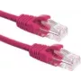 Cabo de rede DSIT CAT6a 100% cobre - U/UTP - 0,50 metros - rosa (DC-U6A9-005)