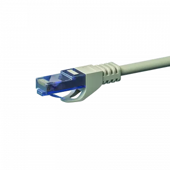 Cabo de rede DSIT CAT6a 100% cobre - U/UTP - 1 metro - cinzento (DC-U6A1-010)