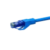 Cabo de rede DSIT CAT6a 100% cobre - U/UTP - 7,50 m - azul (DC-U6A4-075)