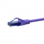 DSIT Cabo de patch CAT6a U/UTP 100% cobre, 7,5 m, violeta, RJ45, 10Gbps, 500MHz