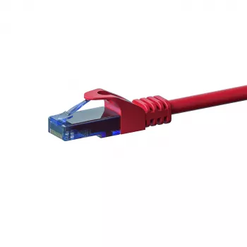 Cabo de rede DSIT CAT6a 100% cobre U/UTP 10 m vermelho (DC-U6A5-100)