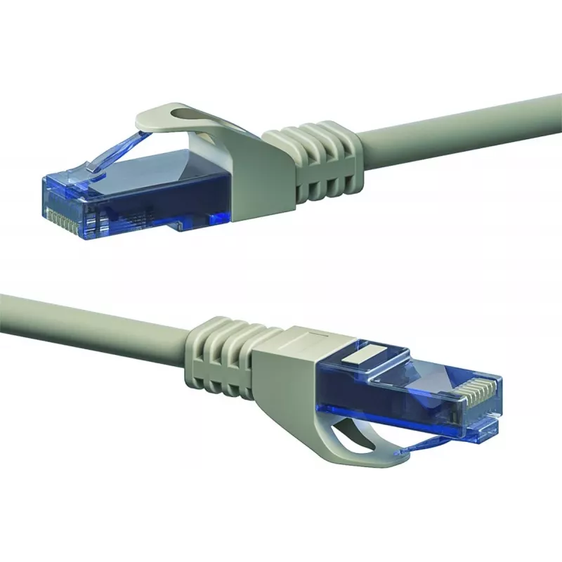 Cabo de rede DSIT CAT6a 100% cobre - U/UTP - 30 metros - cinzento (DC-U6A1-300)