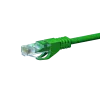 Cabo de rede DSIT CAT5e U/UTP, 1 m, verde, 100% cobre (DC-53-010)