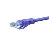 Cabo patch Ethernet DSIT CAT5e U/UTP 1 m violeta 100% cobre