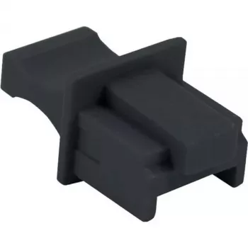 Tampas de proteção DSIT para portas RJ45, conjunto de 10 unid., preto