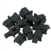 Tampas de proteção DSIT para portas RJ45, conjunto de 10 unid., preto