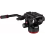 Cabeça de tripé Manfrotto MVH504XAH 504X, alumínio, preto