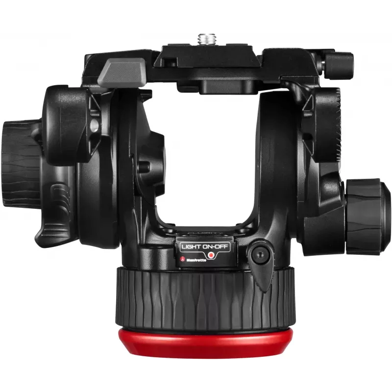 Cabeça de tripé Manfrotto MVH504XAH 504X, alumínio, preto