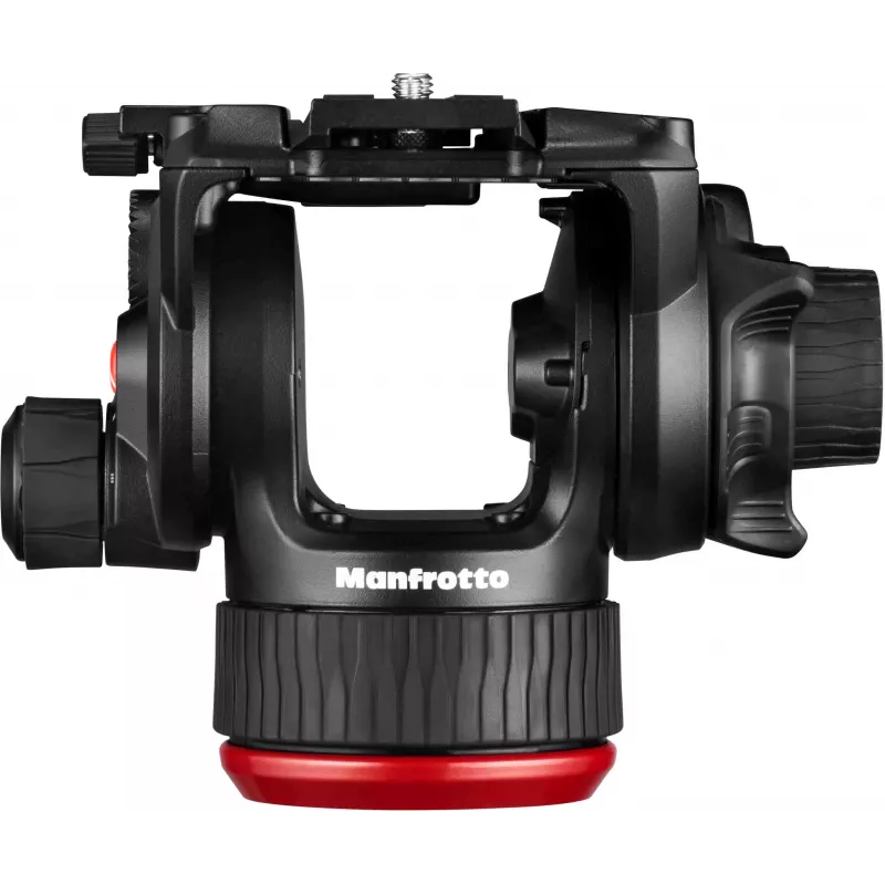 Cabeça de tripé Manfrotto MVH504XAH 504X, alumínio, preto