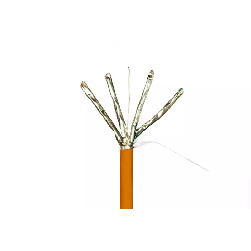 Cabo DSIT DANICOM CAT7 100% cobre S/FTP 500m condutor maciço - LSZH (Cca)
