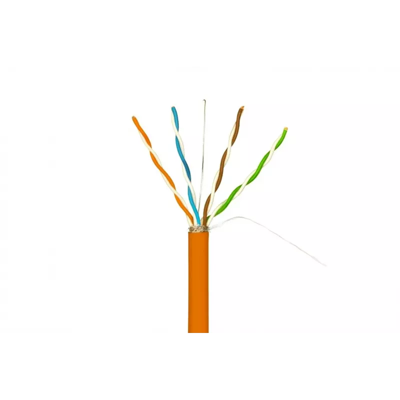 Cabo DSIT DANICOM CAT7 100% cobre S/FTP 500m condutor maciço - LSZH (Cca)