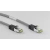 Cabo de rede DSIT CAT 8 S/FTP PiMF RJ45, cinzento, 2m