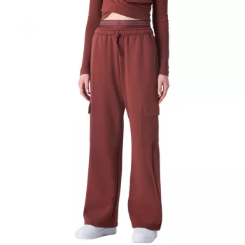 Calças cargo CHAPPI Champion mulher castanho 117603 MS524 M