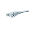 Cabo de rede patch DSIT CAT 5e U/UTP 0,25 m branco CCA Gigabit Ethernet RJ45