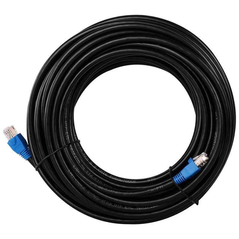 Cabo exterior DSIT DANICOM CAT6 UTP – 60 m – preto (DC-OUT-C60-600)