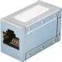 Acoplador de cabo de ligação DSIT DANICOM DS-CP6A-SHI CAT6A RJ45, blindado