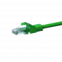 Cabo de rede patch DSIT CAT 5e U/UTP, 0,25 m, verde, CCA, RJ45